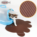 Manufacturer wholesale Non slip Cat Litter Lock Mat PVC Floor Food Mat